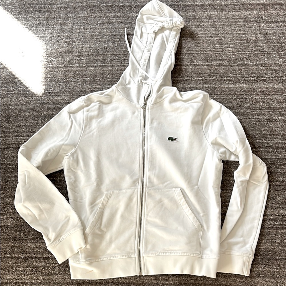 Lacoste Sport Crop Zipper Hoodie